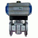 Plug Valve: Fluoroseal LR152-WCB-PFA-DA