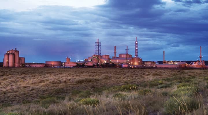 SF Phosphates facility in Rock Springs, Wyoming