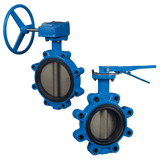 Pratt OS Series wafer lug butterfly valve