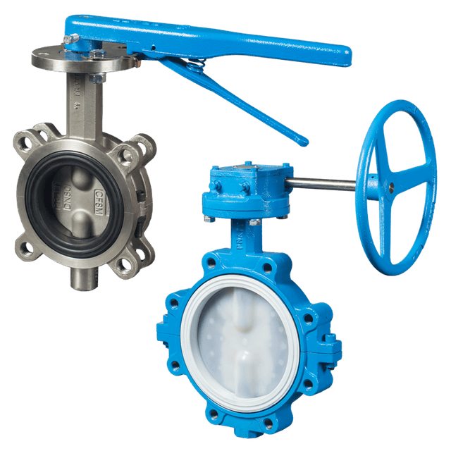Pratt SB Series wafer lug butterfly valve