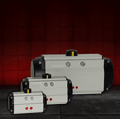 Tiger Valve rack and pinion pneumatic actuator