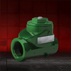 Tiger Valve threaded swing check valve
