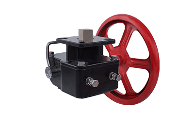 Vtork declutchable manual gear override
