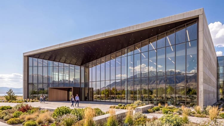 Gensler-designed Stratos AI data center Utah