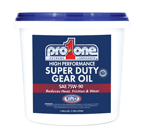 Super duty industrial gear oil 5-gallon pail