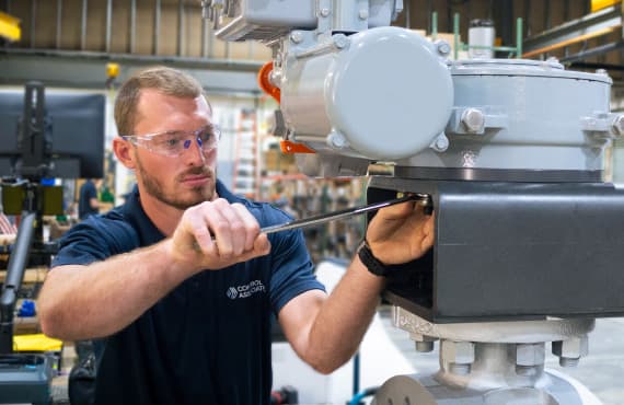 Valve inventory and warehouse