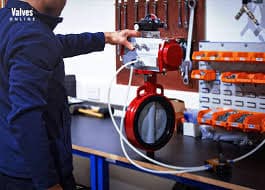 Valve actuation industrial application